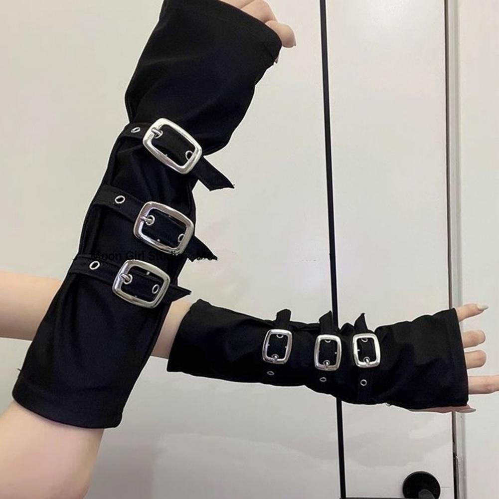 Goth Arm Warmers Fingerless Gl - огляд і ціна Fingerless Glove Knit